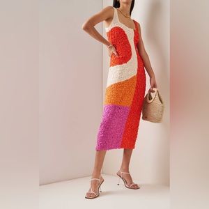 Mara Hoffman Sloan Colorblock Dress Size Small MSRP 525